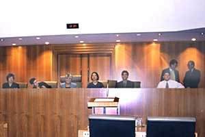 In seats of the European Supreme Justices